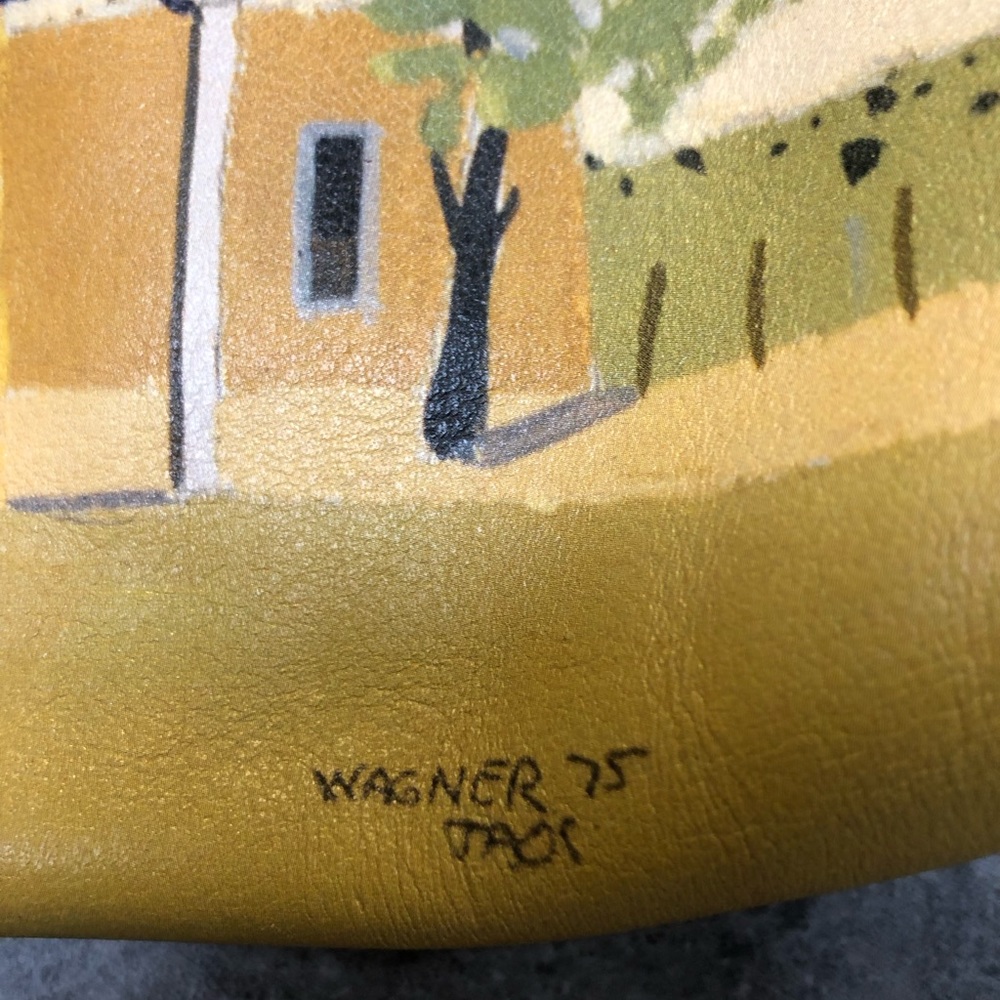 Clutch, hand painted vintage - Picture 3 of 6